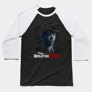 Brighton Rock Design Baseball T-Shirt